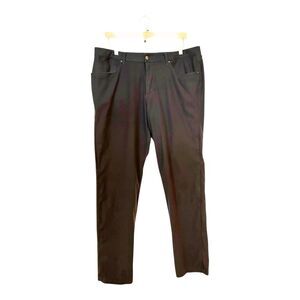 Lululemon Mens ABC Trouser Classic Fit Warpstreme Color Obsidian Men's Pants 38